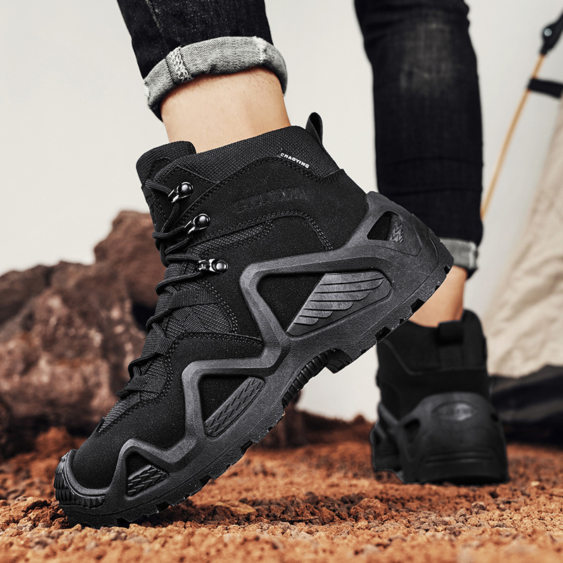 Outdoor Sport With Sticks - Botas para hombre, botas tácticas ultraligeras