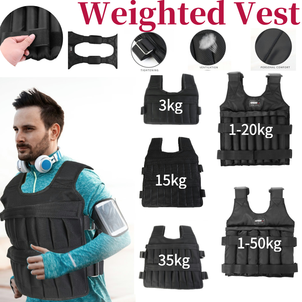 Outdoor Sport Jacket - Chaleco de Peso Ajustable para Entrenamiento