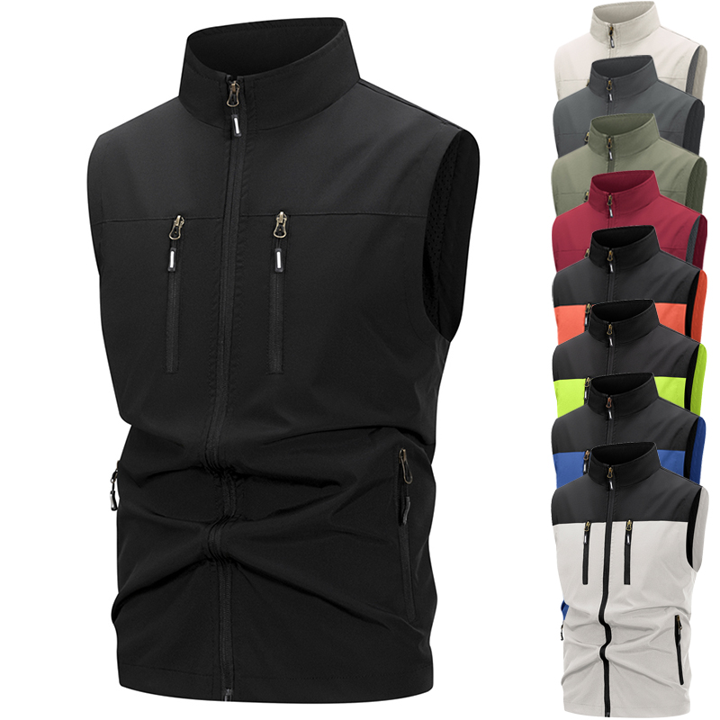 Outdoor Sport Jacket - Chaleco Softshell ligero para hombre con