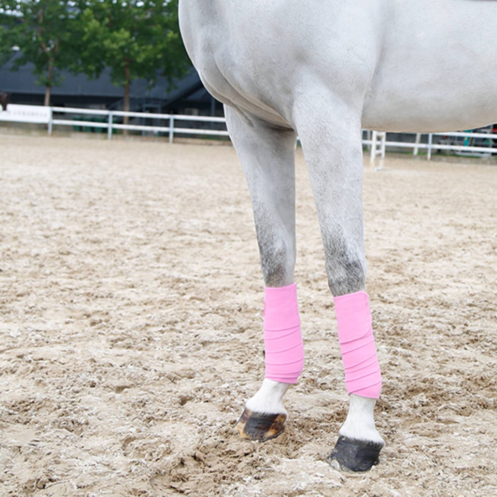 Polo Wraps Fleece - 4 Piezas de Vendas para Caballos
