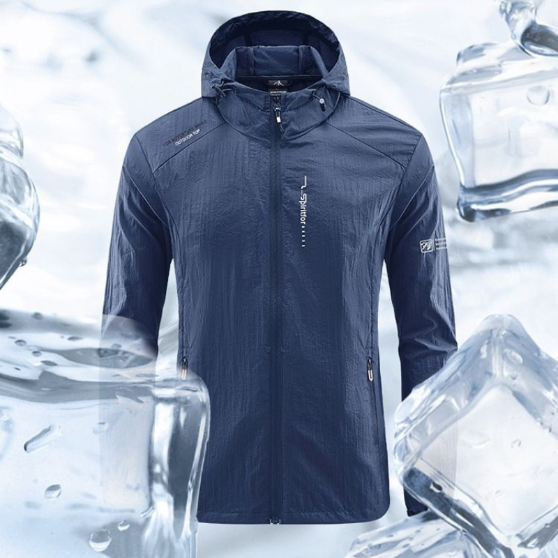 Outdoor Sport Jacket - Chaqueta Deportiva Cortavientos Ultraligera para Gimnasio,