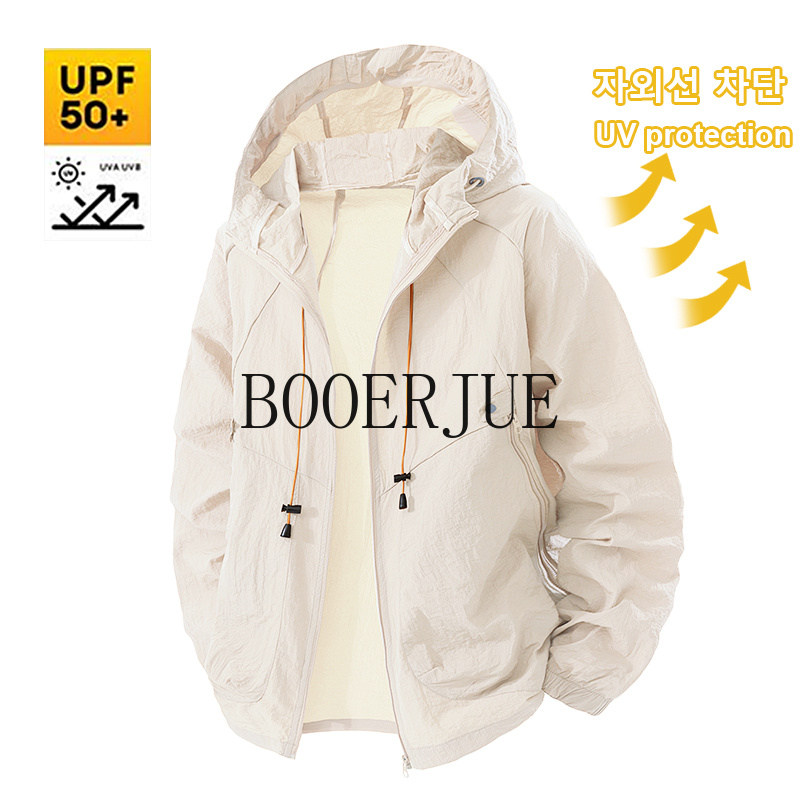 Outdoor Sport Jacket - Chaqueta Deportiva para Exteriores, Cortavientos Anti-UV,
