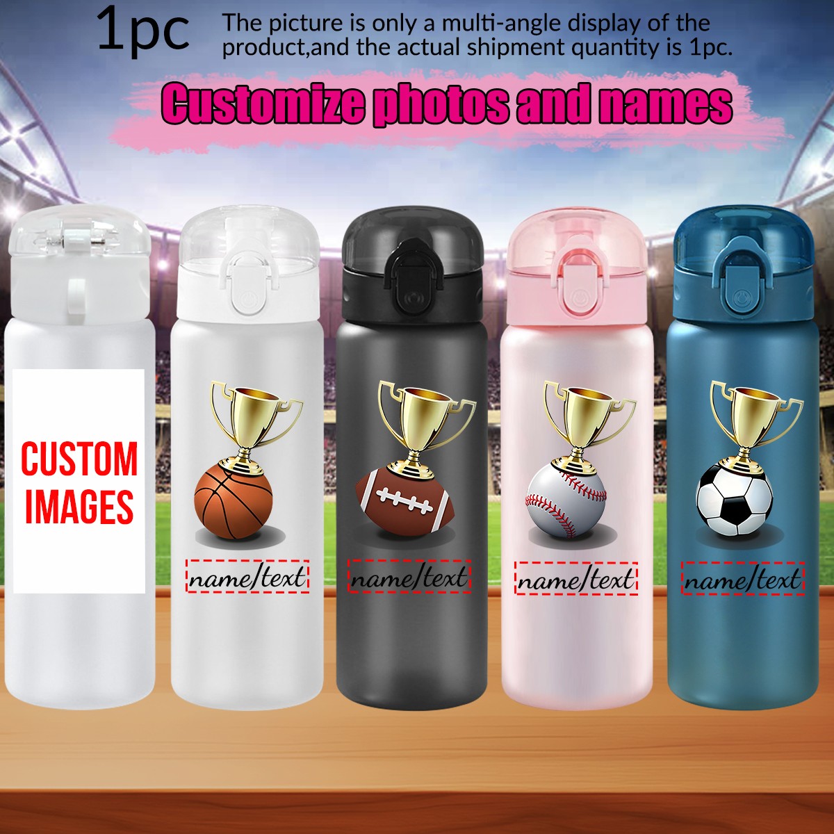 Botella de Agua Deportiva Pers - Outdoor Sport Name reseña y precio