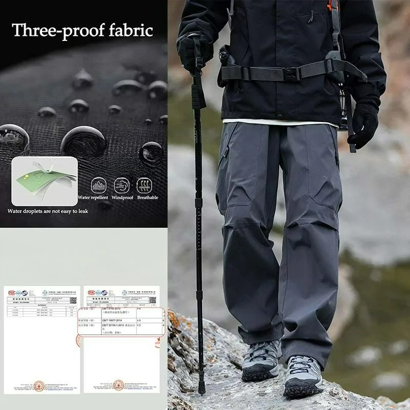Pantalones de escalada para ho - Outdoor Sport Waterproof Pants reseña y precio