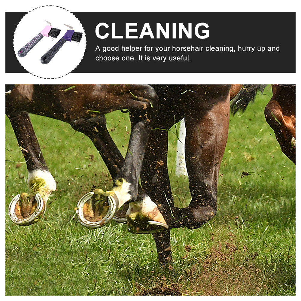 2 piezas Cepillo limpiacascos  - Brushing Boot Horse reseña y precio