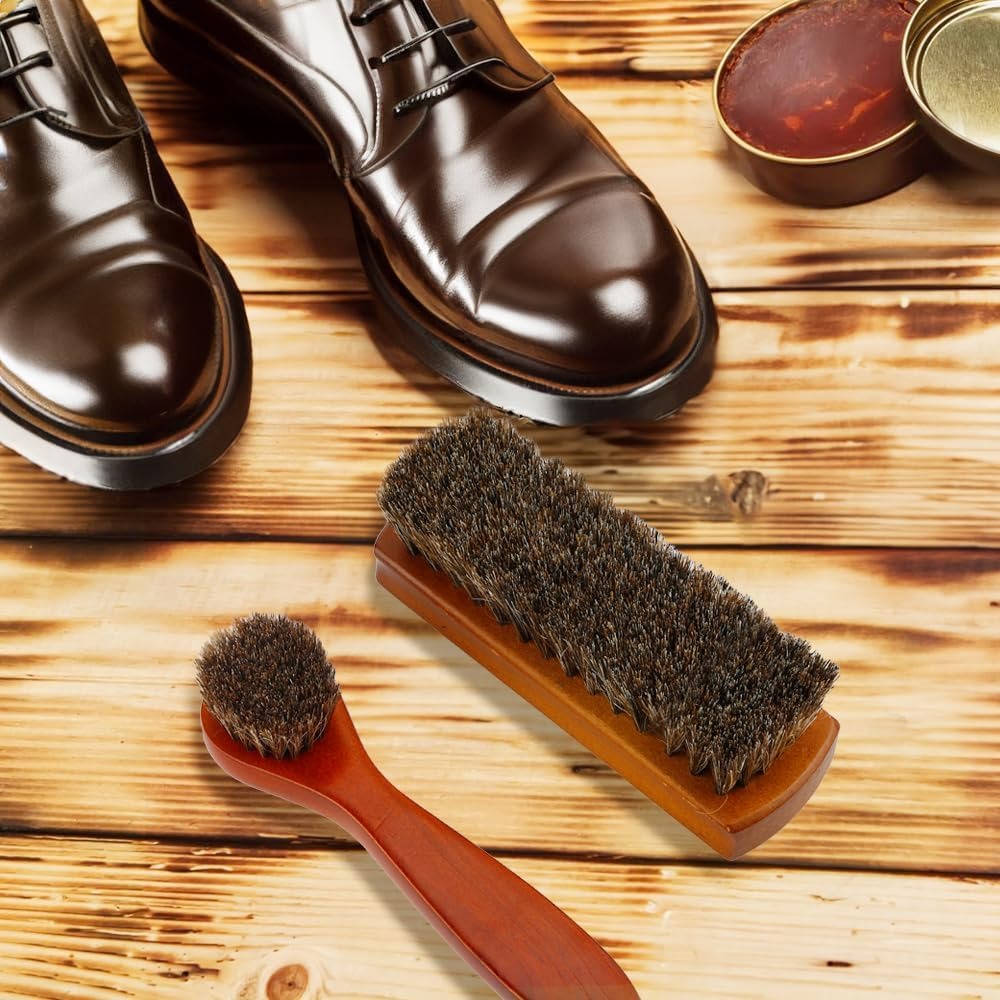 Juego de cepillos para zapatos - Brushing Boot Horse reseña y precio
