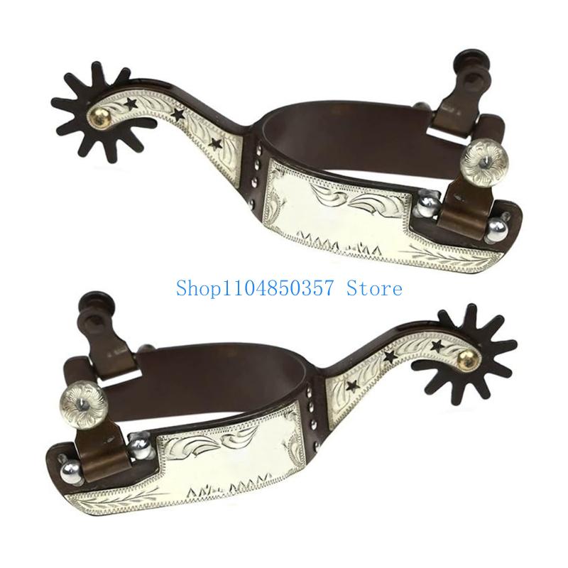 5Asd Western Cowboy Spur con R - Brushing Boot Horse reseña y precio