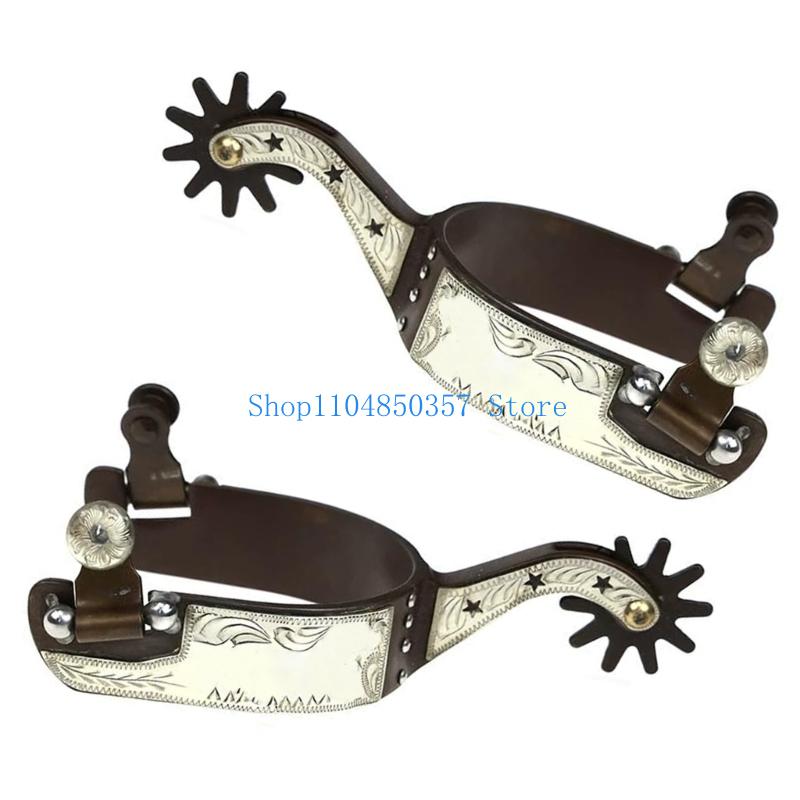 5Asd Western Cowboy Spur con R - Brushing Boot Horse reseña y precio