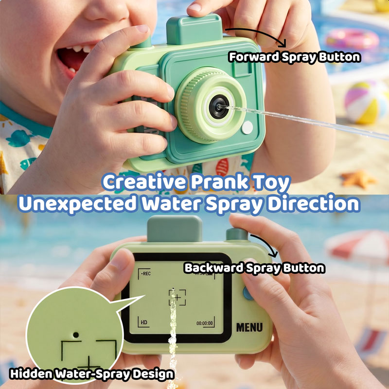 Pistola de Agua de Doble Cara  - Outdoor Sport Games For Kids reseña y precio