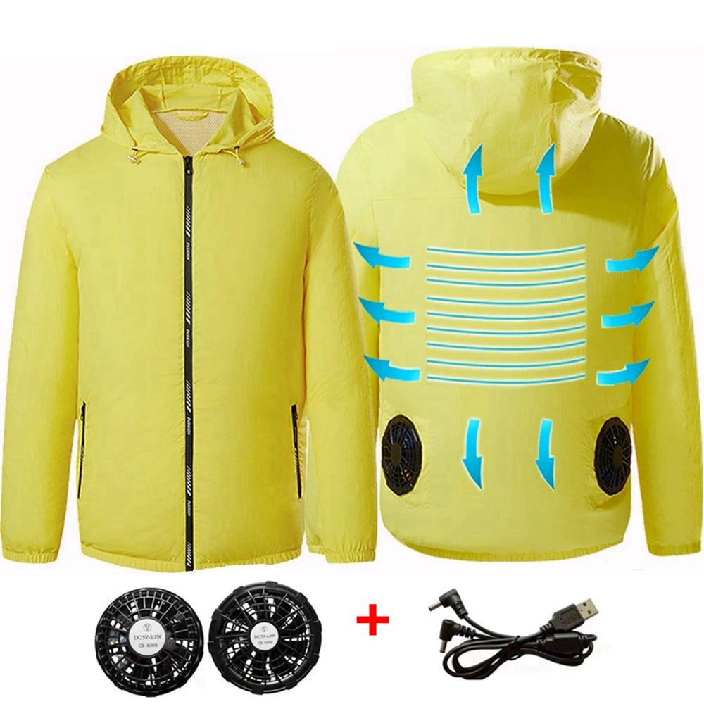 Verano deporte ventilador aire - Outdoor Sport Jacket Brand reseña y precio