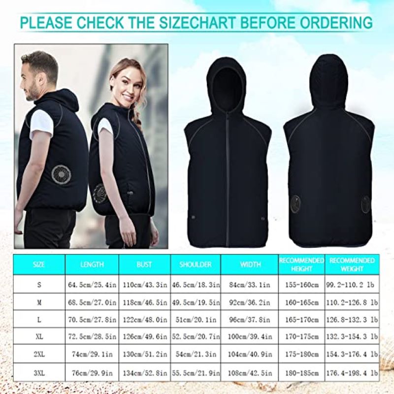 Ventilador deportivo de verano - Outdoor Sport Jacket Brand reseña y precio